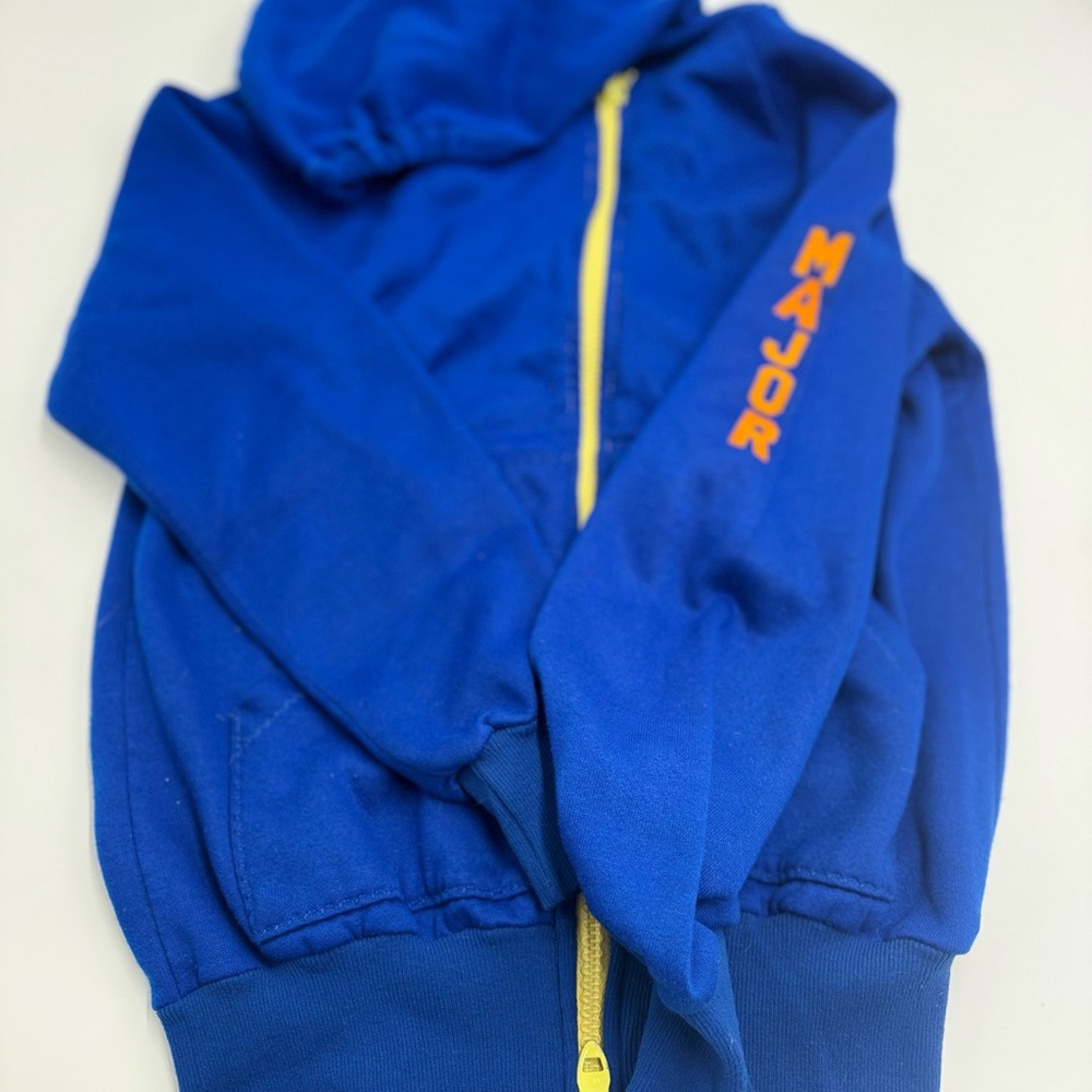 Authentic Vintage Drill Team Hooded Full Zip Sweatshirt from the 70’s or 80’s